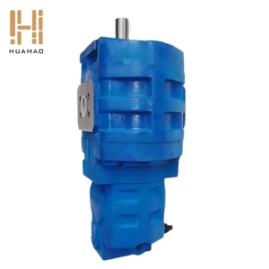 Pompe hydraulique à engrenages à trois étages haute pression, ensemble de pompes hydrauliques à engrenages multi-combinaisons pour chargeuse sur pneus de construction - Product Image 1