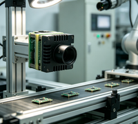 Caméra couleur GigE HIK ROBOT MV-CB060-10GC-S 6MP de niveau carte IMX178 avec monture M12 pour l'inspection par vision industrielle embarquée