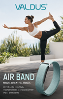 VALDUS 2026 Pulsera Inteligente Personalizada sin Pantalla para Mujer, Monitoreo de Salud 24/7, Frecuencia Cardíaca, Sueño, Seguimiento de Actividad, 113 Deportes, IP68