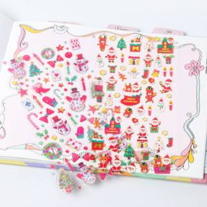 Autocollants en PVC de Noël en vente chaude, autocollants décoratifs en vinyle attrayants pour <span class=keywords><strong>la</strong></span> décoration de planificateur et l'ornementation de cartes de Noël - Product Image 6