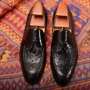 Handmade Italian-style Men's Pointed Toe <b>Height</b> <b>Increasing</b> Casual <b>Shoes</b> Genuine Cow Leather Lining Office & Career <b>Shoes</b> - Product Image 6