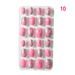 24 <span class=keywords><strong>Uñas</strong></span> Postizas para <span class=keywords><strong>Niñas</strong></span>, <span class=keywords><strong>Uñas</strong></span> Postizas <span class=keywords><strong>de</strong></span> Cobertura Completa en Rosa y Morado, <span class=keywords><strong>Uñas</strong></span> Acrílicas con Diseños <span class=keywords><strong>de</strong></span> <span class=keywords><strong>Flores</strong></span> para <span class=keywords><strong>Niñas</strong></span> - Product Image 4