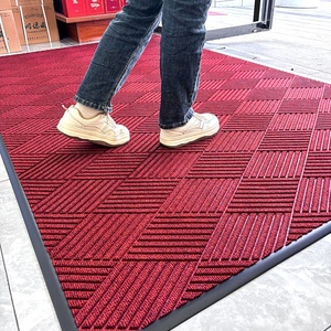 Tappetino da <span class=keywords><strong>ingresso</strong></span> a ciuffo per uso commerciale pesante con motivo Puzzle di lusso, <span class=keywords><strong>tappeto</strong></span> da pavimento per porte interne ed esterne - Product Image 2