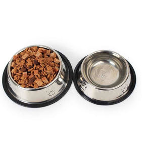 לוגו מותאם אישית OEM למכירה הטובה ביותר מותאם אישית אופנתי גדול נירוסטה מזון לחיות מחמד קערת כלבים גדלים קערות חיות מחמד מזינים לחיות מחמד - Product Image 4