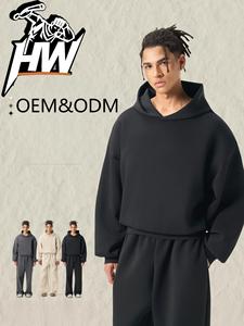 Completo Sportivo da <span class=keywords><strong>Uomo</strong></span> Autunnale Tinta Unita, <span class=keywords><strong>Tuta</strong></span> da Ginnastica Elastica, Abbigliamento Casual per Fitness, T-shirt e Felpe con <span class=keywords><strong>Cappuccio</strong></span> - Product Image 3