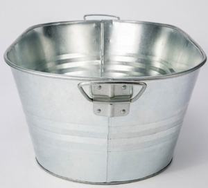 Cubo de Hielo Ovalado Grande de Estaño para Promoción de Cerveza, Suministro de Fábrica - Product Image 6