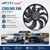AC.117.2477 ACTECmax OE 9P1959455BY 9P1959455CY Ensemble de ventilateur de refroidissement du moteur de voiture de remplacement 400W pour PORSCHE 982 2017-2019 3.8T