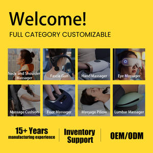 OEM personalizado portátil de cuerpo completo hogar coche alivio del dolor de espalda Shiatsu vibración cuero malla amasado masaje cojín para la cintura - Product Image 4