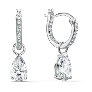 Orecchini a Goccia in Cristallo Staccabili per Donne, Accessori di Moda Semplici ed Eleganti per Uso Quotidiano - Product Image 4