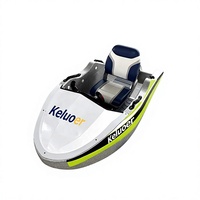 Mini bateau électrique monoplace de style influenceur pour l'extérieur, jet ski adulte, bateau rapide, planche de surf motorisée en matériau EPP