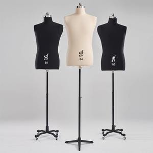 Vestido de <span class=keywords><strong>costura</strong></span> ajustable de medio cuerpo barato para modista, espuma para uso en enseñanza, maniquí de sastrería, sastre de alta <span class=keywords><strong>costura</strong></span> Masculino - Product Image 2
