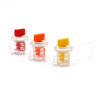 PN-MS6004 Twist Tight Inviolable Compteur Électrique Joint Snap Lock Meter Bague D'étanchéité Avec Fils Numéros De Série