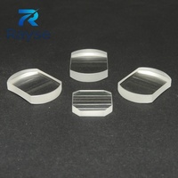 Customized cylindrical lens, flat convex and flat concave style, for light path calibration of medical aesthetic instruments