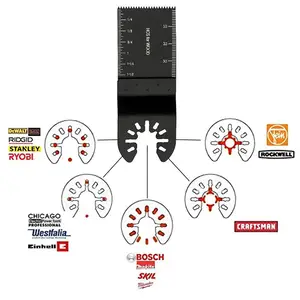 Adaptador universal para moedor de ângulo, ferramenta osciladora para acessórios de lâminas de serra