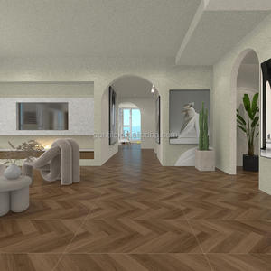 Carrelage en bois 24x48 sur les escaliers, porcelaine 60*120, carrelage en bois pour escalier, carrelage en porcelaine 120x60, carrelage en bois <span class=keywords><strong>parquet</strong></span> - Product Image 2