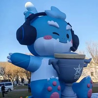 Grand modèle de dragon gonflable géant personnalisé pour la publicité et les événements festifs en plein air