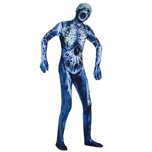 Combinaison de cosplay Halloween style impression 3D, motifs légende urbaine, fantôme et squelette, plusieurs modèles - Product Image 4