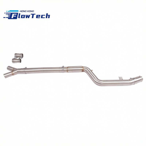 ท่อไอเสียกลาง FlowTech T304 สแตนเลสสตีล ความยาวเท่ากัน สำหรับ BMW G05 X5 40i B58 พร้อมระบบเรโซเนเตอร์ เพิ่มประสิทธิภาพการระบายไอเสีย - Product Image 2