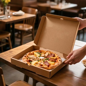 Boîte alimentaire en papier kraft à vente directe avec séparateur pour la préparation des repas, boîte alimentaire jetable en papier pour les services à emporter - Product Image 2