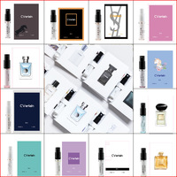 Ensemble de mini-parfums de 3 ml en gros, parfum floral frais longue durée pour hommes et femmes, taille d'échantillon portable, taille de voyage, vaporisateur de Cologne
