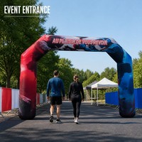 Arche gonflable publicitaire pour événements sportifs, arche d'exposition personnalisée pour les campagnes marketing et les promotions