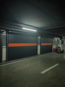 Portes à enroulement en aluminium durables personnalisées avec protection contre le vent et prévention des incendies <span class=keywords><strong>Porte</strong></span> à enroulement silencieuse - Product Image 6
