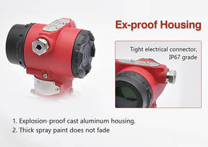 Prezzo di fabbrica anti-esplosione DPT pressione differenziale trasmettitore livello strumento di misura - Product Image 6