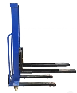 Montacargas Eléctrico Portátil Autocargable, Capacidad de 1000 kg, Tracción en las Cuatro Ruedas, Batería de Plomo-Ácido de 48 V, Neumáticos Sólidos, Mástil de Dos Etapas, Fácil Maniobra - Product Image 5