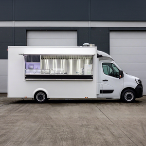 Camión de Comida Móvil de 4.8m con Carrocería de Acero Inoxidable, Compartimentos Aislados, Uso en Exteriores, Motorizado, Resistente a la Oxidación, Garantía de 4 Años - Product Image 1