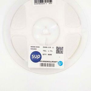 Factory Direct RR1608 0603L0R36FT 0603 1608 Resistors SMD Low Resistance Resistors 0.36ohm 1% 1/10W Thick Film Resistor - Product Image 1