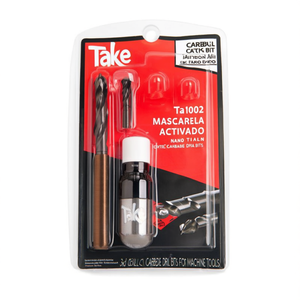 Foret universel en carbure Ttake Ta1002, revêtement Nano TiAln, forets en carbure 3xd - Product Image 2