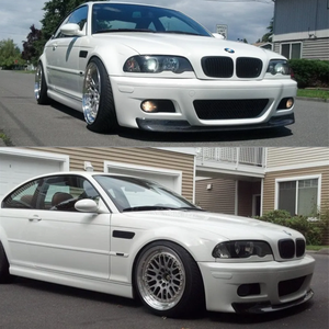 Kit de Carrocería de Fibra de Carbono Estilo <span class=keywords><strong>E46</strong></span> M3 <span class=keywords><strong>CSL</strong></span>, Labio Delantero para Parachoques Delantero para BMW <span class=keywords><strong>E46</strong></span> M3 - Product Image 4