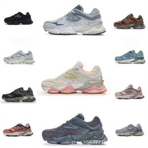 Chaussures de course sportives NB9060 en cuir et mesh de haute qualité, antidérapantes et résistantes à l'usure, respirantes, pour hommes et femmes - Product Image 1