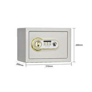 Wanjiabao Safe 20FC 310x200x200mm Fingerprint Electronic <b>Lock</b> Home Office Security <b>Box</b> - Product Image 1