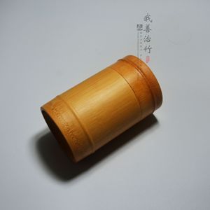 <b>Bamboo</b> Tea Canister Natural <b>Bamboo</b> Storage <b>Container</b> With <b>Bamboo</b> Lid For Tea Packaging Chongqing Origin - Product Image 5