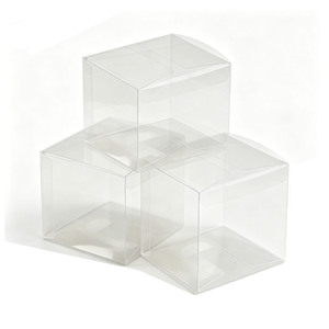 Caja de Regalo de Plástico Transparente de Acetato Ecológico de PVC, Caja Plegable con Impresión PET para Café y Dulces, Colores CMYK, Reciclable y Duradera - Product Image 5