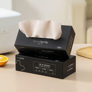 ผ้าเช็ดทำความสะอาดไมโครไฟเบอร์ Smart Rags แพ็ค 20 ผืน แบบไม่เป็นขุย ใช้ซ้ำได้ ไร้ขอบ น้ำหนักเบา แห้งเร็ว สำหรับทำความสะอาดจานในครัว - Product Image 4