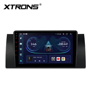 Xtrons 9 "Navigation GPS cho BMW X5 E53 1999-2006 IPS chia màn hình Android 13 xe Stereo Carplay 4 gam LTE xe DVD Player