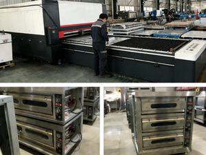 Horno Eléctrico Comercial para Panadería, Protección contra Sobrecalentamiento, Placa Desmontable para Uso Doméstico o Comercial, Bandejas y Rejillas, Compatible con OEM/ODM - Product Image 6