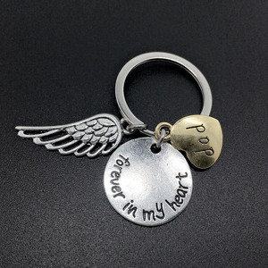 Trang Sức Tưởng Niệm Sự Mất Mát Của Mẹ Cha Cha Chuỗi Chìa Khóa Của Mẹ Mãi Mãi Trong Trái Tim Tôi Lưu Niệm Chuỗi Quà Tặng Thông Cảm - Product Image 5