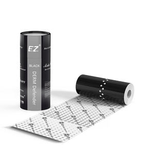 Vente en gros de film protecteur pour tatouage EZ <span class=keywords><strong>Derm</strong></span> Defender noir en forme de rouleau de 15 cm x 10 m, imperméable et bloquant les UV - Product Image 1