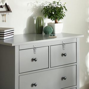 Hm3109 Mini mùa xuân nạp khóa Chốt chuyển đổi Hasp khóa chốt bắt hasps kẹp cho hành lý trường hợp bằng gỗ hộp công cụ - Product Image 4