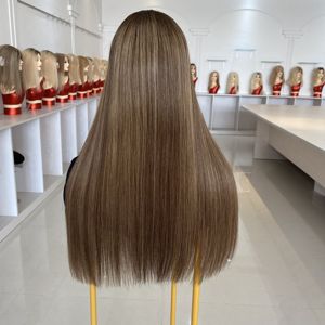 Peluca de Cabello Europeo de Lujo HD 2026, Sin Pegamento, con Frente de Encaje, Larga, Color Balayage SBB, Lacia, Rubia, Personalizable para Mujeres - Product Image 3