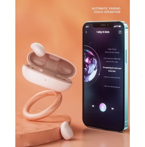 Venta caliente Mini Semi-in-ear Auriculares inalámbricos ENC Cancelación de ruido IPX4 Impermeable BT 5,3 Bajo retardo Hi-Fi Control táctil - Product Image 5