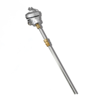 Sonde thermique étanche en acier inoxydable 304, résistance thermique de type K, capteur de température RTD Pt100 industriel