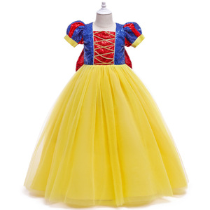 Ragazze Deluxe <span class=keywords><strong>biancaneve</strong></span> <span class=keywords><strong>Costume</strong></span> abiti da principessa costumi festa <span class=keywords><strong>di</strong></span> compleanno <span class=keywords><strong>Costume</strong></span> <span class=keywords><strong>di</strong></span> Halloween Cosplay Dress up per bambine - Product Image 2