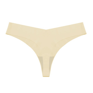 Chic Sexy Low-Rise Ice Silk Barely-There Culotte <span class=keywords><strong>string</strong></span> une pièce sans couture et aérée pour femme - Product Image 6