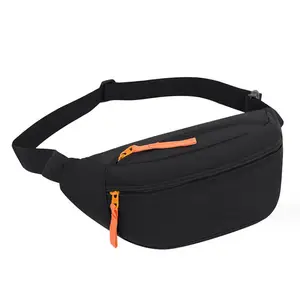 Yeni moda su geçirmez omuz tek kollu çanta sırt çantası seyahat Crossbody göğüs çanta spor koşu Fanny paket bel çantası telefon için