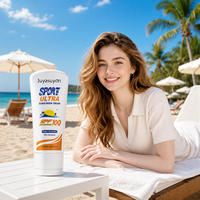 Protection solaire SPF100 pour les sports de plein air, résistante à la transpiration, légère, non grasse, soin du visage et du corps pour la course à pied, la randonnée, crème solaire haute protection SPF