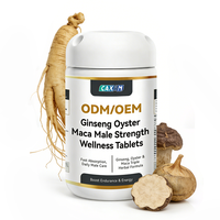Comprimés pour l'agrandissement masculin, booster érectile, ginseng, huître, maca, endurance longue durée